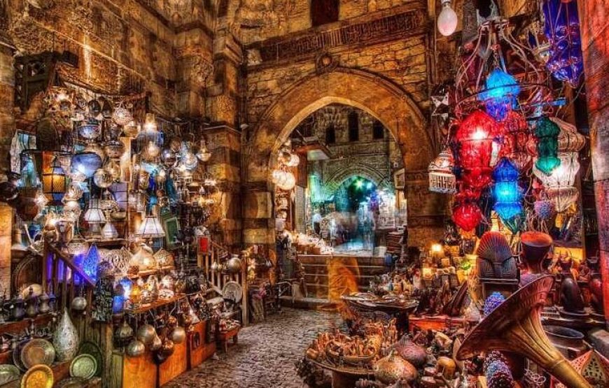 Day Tour to Egyptian Museum Citadel and Khan Khalili Bazaar