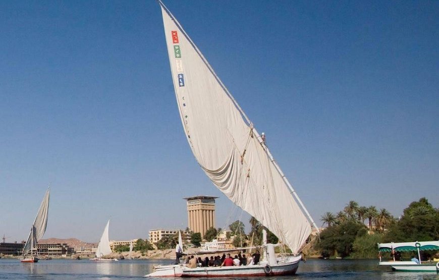 Private Egyptian Felucca Ride On The Nile With traditional lunch