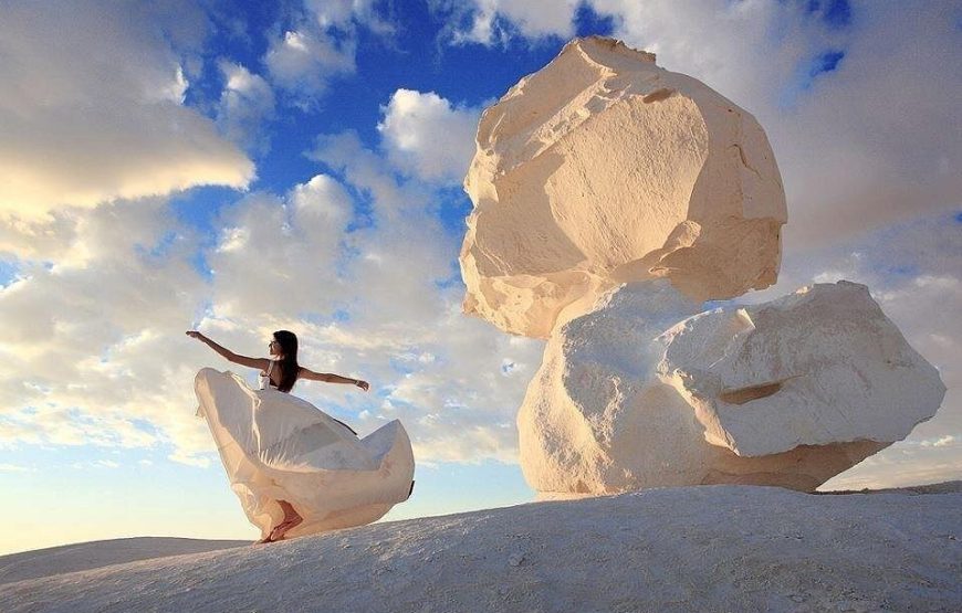 Overnight Adventure: Bahariya Oasis & Black + White Desert (2 Days/1 Night)