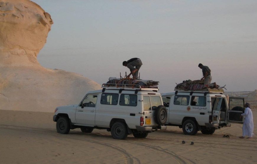 Overnight Adventure: Bahariya Oasis & Black + White Desert (2 Days/1 Night)