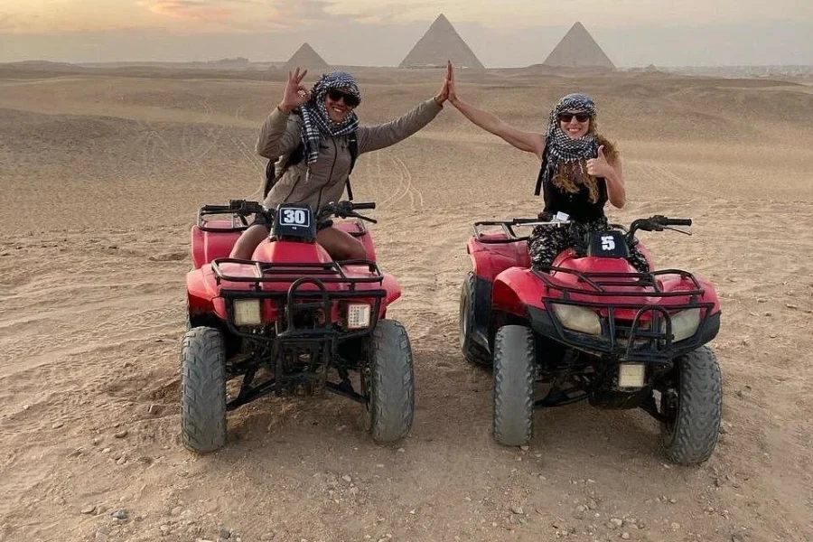 Private Desert Safari by ATV Quad Bike at the Giza Pyramids