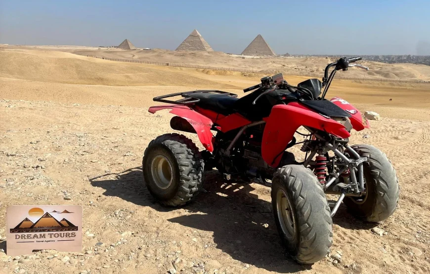 Private Desert Safari by ATV Quad Bike at the Giza Pyramids
