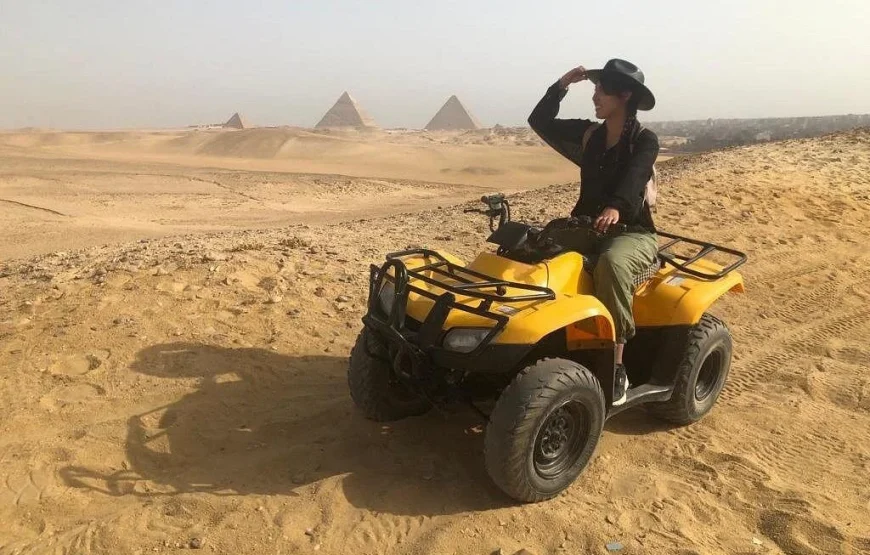 Private Desert Safari by ATV Quad Bike at the Giza Pyramids