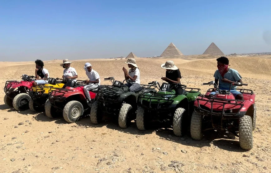 Private Desert Safari by ATV Quad Bike at the Giza Pyramids
