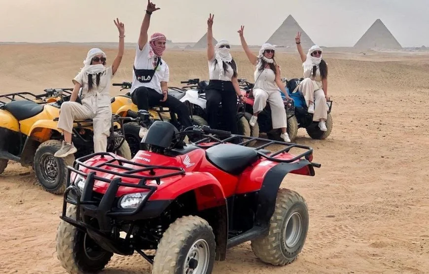 Private Desert Safari by ATV Quad Bike at the Giza Pyramids