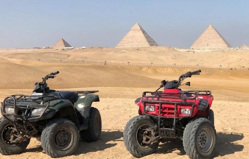 Private Desert Safari by ATV Quad Bike at the Giza Pyramids