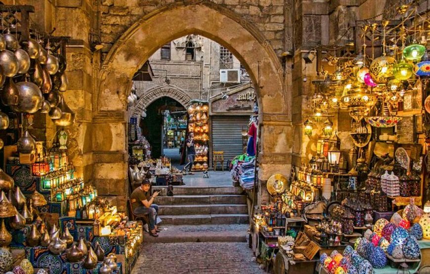 Khan El Khalili Bazaar & Nile Felucca Ride in Cairo